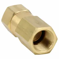 CONTROL DEVICES Check Valve: In Tank, Brass, 3/8 in FPT, 3/8 in FPT, 450 psi Max. Pressure (MPN IC38-AB)