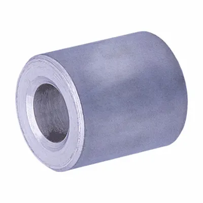 RAF ELECTRONIC HARDWARE Round Spacer: 1/4 in Screw Size, 1/2 in Overall Lg, Round, Aluminum - Aluminum Spacers