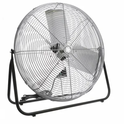 TPI INDUSTRIAL Circulating Fan,Gray,24" Blade (MPN F24-TE) - Standard Industrial Floor Fans