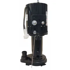 Replacement water pump for SCOTSMAN ice machines. Circulates water within the ice-making system to support proper ice production. Used in commercial ice machine applications to maintain water flow.