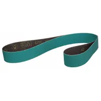 3M Sanding Belt: 2 1/2 in W x 60 in L, Zirconia Alumina, 60 Grit, YF Wt Polyester Backing, 577F (MPN 7010299047)