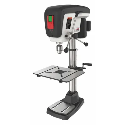 JET Bench Drill Press: Belt, 115/230V AC, Fixed Speed, 210 RPM – 3,500 RPM - Benchtop Drill Presses for Wood