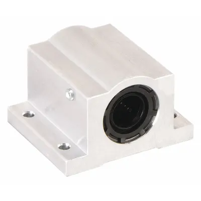 THOMSON Linear Pillow Block Bearing: Self-Aligning, Single, 1/2 in Inside Dia, Not Adj - Closed Pillow Block Linear Ball Bearings