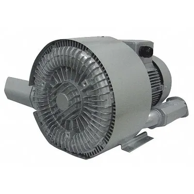 FUJI ELECTRIC Regenerative Blower: 11.5 hp, 244.3 in wc Max Op Pressure - 2-Stage Regenerative Blowers