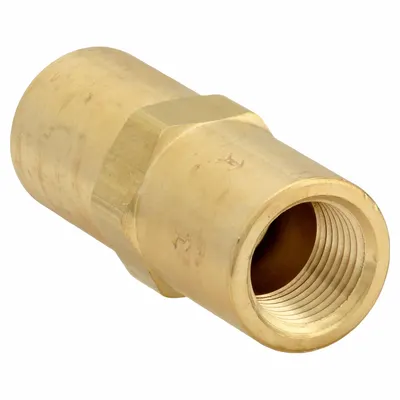 OEM Piston Spring Check Valve: Piston - Brass Inline Piston Check Valves