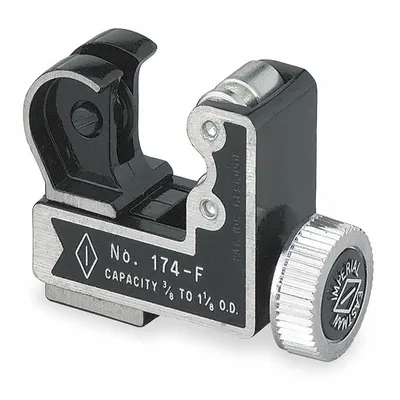 IMPERIAL Tubing Cutter: 7/16 in – 1 3/16 in OD Cutting Capacity, Std Wheel Cutter - Metal Tubing Compact Cutters