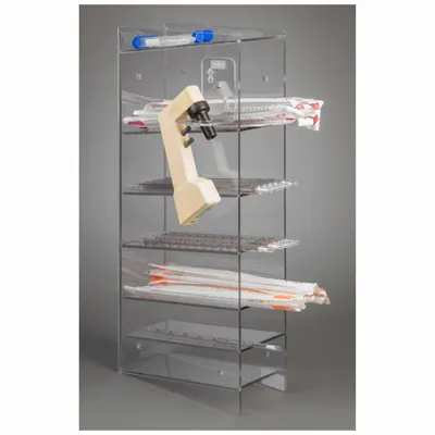POLTEX Serological Pipette Holder: 4 7/8 in Overall Wd, 24 5/8 in Overall Ht, 11 in Overall Lg - Pipette Holders
