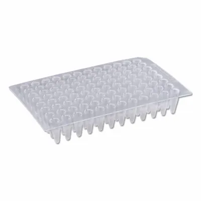 MTC BIO Well Plate: Non-Sterile, 96 Wells, 0.2 mL, 7 mm Dia, RNase/DNase Free - PCR Plates