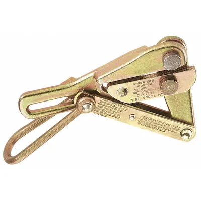 KLEIN TOOLS Cable Pulling Jaw Grip: Chicago, For ACSR/Copper/Steel, 0.08 in Min Dia - Cable Pulling Jaw Grips