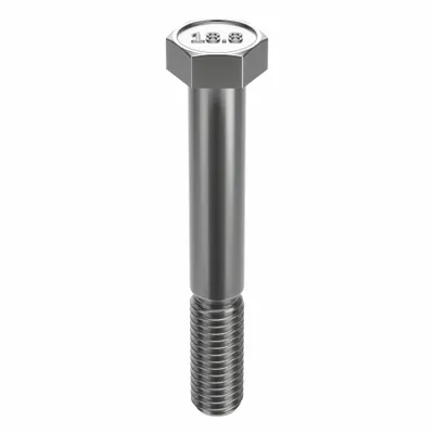 FOREVERBOLT Hex Head Cap Screw: Stainless Steel, A2, NL-19, 1/2"-13, Coarse, 3 in lg - 18-8 Stainless Steel Hex Head Cap Screws