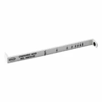 HACH Dipstick: 4681300, Cyanuric Acid, 3/8 in Overall Ht, 3/4 in Overall Wd, 5 1/2 in Overall Dp