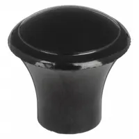 This pull knob features a thermoset construction with a #10-32 threaded hole and 14 mm thread length. The 0.81 in diameter knob is designed for manual actuation or adjustment on industrial equipment such as control panels, machinery, and instrumentation