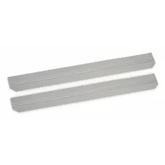 This 2-pack kit includes two long dividers, each 3 inches high and 1/8 inch wide, for organizing medical cart drawers. Dividers separate supplies, instruments, or medications into compartments to maintain order in clinical or hospital settings.
