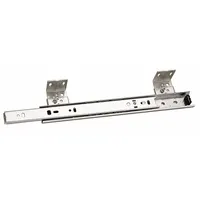 This ACCURIDE ball bearing drawer slide features a bracket type and 3/4 extension, with a closed length of 15 3/4 inches. It is designed for smooth operation in industrial cabinetry, tool storage, and equipment enclosures. The slide supports reliable drawer movement in applications such as machining, material handling, and electrical panel enclosures