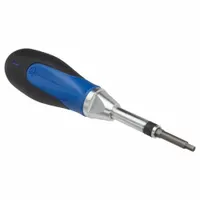 STURTEVANT RICHMONT Torque Screwdriver: 1/4 in Tip Size, 4 in-lb Min Torque, 20 in-lb Max Torque (MPN SRT810502)