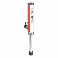 Threaded-end pull ram with 2-ton nominal capacity, 5-inch nominal stroke length, and 9.38-inch retracted height. Used for pulling applications such as removing bearings, gears, or pulleys in industrial maintenance and repair.