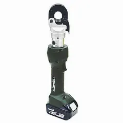 This cordless wire cutter is an inline guillotine-style tool designed for cutting 7/16 in EHS Guy Strand. It operates on Makita 18V LXT batteries and is supplied as a bare tool (battery and charger not included).
