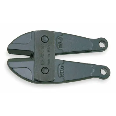 CRESCENT H.K. PORTER Replacement Cutter Head: For 3/8 in Max Dia Soft Steel - Bolt Cutter Heads & Accessories