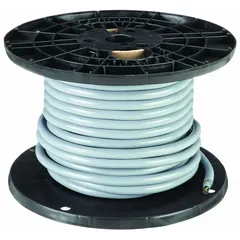 Shielded continuous flexing tray cable with 12 conductors of 16 AWG. Suitable for exposed run applications in cable carriers where repeated bending and flexing occurs. Minimum bend radius factor of 7.5 x OD for fixed installation and 8 x OD for flexible use.
