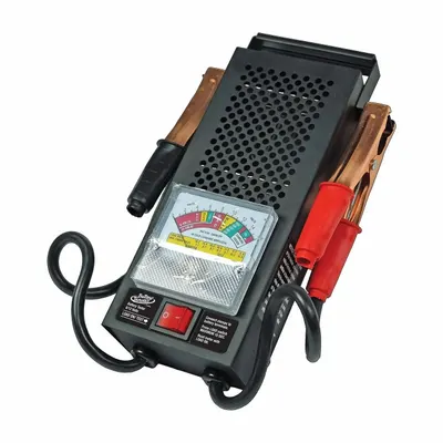 BATTERY TENDER Battery Tester: Battery Tester, Battery Tester, 6 3/4 in Overall Wd, 12V/6V - Analog Display Battery Testers