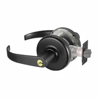 CORBIN RUSSWIN Door Lockset: Classroom Security Lever Locksets, Black, ADA Compliant (MPN CLX3352 PZD BSP)
