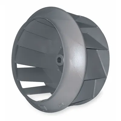 Dayton Replacement Blower Wheel: Backward-Inclined, 20 in Dia, Steel Wheel, 1 Inlets - Backward-Inclined Blower Wheels