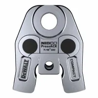 DEWALT Press Jaw: 7/8 in Pipe, NIBCO PressACR Refrigeration Press Fitting System, For NIBCO (MPN DCE214078)