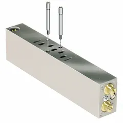 Pneumatic speed control for regulating actuator velocity in compressed air systems. Adjustable flow adjustment for precise cylinder speed control. Suitable for industrial automation and pneumatic circuit applications.