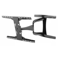 PEERLESS Ceiling Plate: Wall, For 42 in to 90 in Screens, Max. 125 lb, Fixed, 5° Down, 15° Up, Black (MPN SUA761PU)