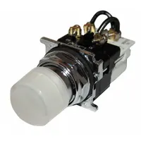 EATON Pilot Light: 30 mm Panel Mounting Size, White, LED, 120 V AC/DC Max Volt Rating (Supply) (MPN 10250T221LWP06)