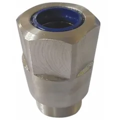 Steel pump cylinder kit designed as a replacement part for pallet jacks. Used to restore hydraulic lifting function in manual pallet jacks. Compatible with 2ZE62 pallet jacks.