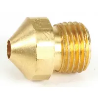 This spud orifice is a replacement component for commercial ovens. It meters gas flow to the burner, supporting proper combustion and temperature regulation in cooking equipment