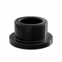 OILITE Flanged Sleeve Bearing: Vespel SP-21, 1/2 in Bore, 3/4 in OD, 1/2 in Overall Lg, Black (MPN VSPF-0812-04B)