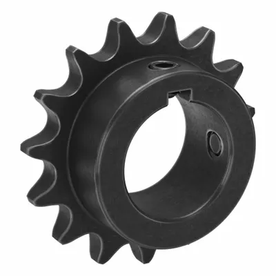 TRITAN Sprocket: 40, For 1/2 in Chain Pitch, 1 3/16 in Bore Dia, 15 Teeth, 2.405 in Pitch Dia - Size 40 Fixed-Bore Roller Chain Sprockets