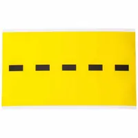 Punctuation Label: 4 in Character Ht, Indoor Only, Non-Reflective, Gothic, Black, Dash (-), Die Cut (MPN 3460-DSH)