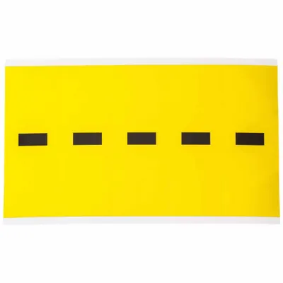 BRADY Punctuation Label: 4 in Character Ht, Indoor Only, Non-Reflective, Gothic - Repositionable Letters & Numbers