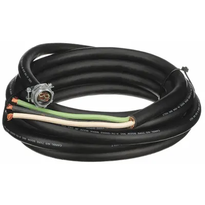 FOSTORIA Field Installed Cable Kit: 600V AC, 25 ft Cable Lg, Mfr. No. FES-1524-1A/YES-1524-1A - Accessories for Portable Electric Jobsite & Garage Heaters