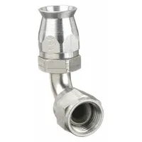 Brass/steel reusable hydraulic hose fitting with JIC male thread on one end and hose connection on the other. Thread size 1-1/2"-12, fitting size 1-1/2 in x 3/4 in, for hose dash size -12. Used with hose series 2807 in hydraulic systems for connecting JIC ports to hose