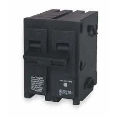 The Siemens Q215HID is a 2-pole miniature circuit breaker rated 15 A at 120/240V AC, designed for High Intensity Discharge (HID) lighting applications. It features a plug-in connection for use in compatible load centers, providing overcurrent protection for commercial and industrial lighting circuits.