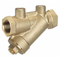 NUTECH Automatic Balancing Valve: Auto, FNPT, 2.5 gpm – 2.5 gpm, 2.5 gpm Min. Flow Rate, Brass, NPT (MPN AL2-100F-100F-2.5)