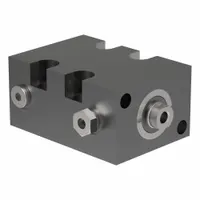 ENERPAC Block Hydraulic Cylinder: Single Acting, 3,800 lbf Nominal Capacity, 49/50 in Stroke Lg (MPN CSB18252)