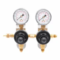 HARRIS Beverage Gas Regulator: For Soda Beverage, For Carbon Dioxide/Nitrogen Mix Gas, 2 Regulators (MPN 3005222)