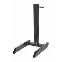 Steel stand for use with the 2TVK1 StrutTamer HD. Allows the user to stand back and move the entire unit. Dimensions: 44 in x 22-1/2 in x 32 in. Suitable for automotive suspension service, providing a stable platform for strut spring compression