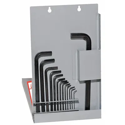 EKLIND Hex Key Set: 16 or More Pieces, Ball-Hex-L Long, L, SAE, Single Ball End - L-Shaped Hex Key Sets