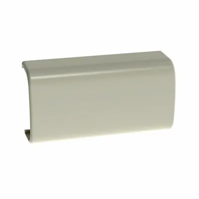PANDUIT Raceway Fittings: LD5/LDPH5, Off White, ABS Plastic, 2 in x 1 in x 2 in x 1/2 in - Tees & Elbows for Fiber-Routing Raceways