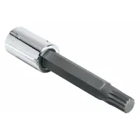 SK PROFESSIONAL TOOLS Socket Bit: 3/8 in Drive Size, 12-Point Tip, 8 mm Tip Size, Replaceable Insert (MPN 45438)