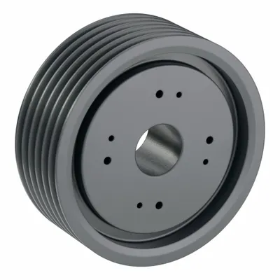 OEM Bushed-Bore Cast-Iron Wedge V-Belt Pulley - Bushed-Bore Cast-Iron Wedge V-Belt Pulleys