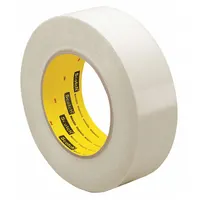 3M Film Tape: 1 in Wd, 36 yd Lg, 6.7 mil Thick, Rubber, Polyethylene Film, Transparent (MPN 1-36-5421)
