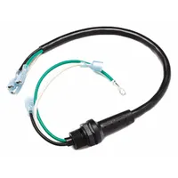 This power cord assembly is a replacement accessory for backpack vacuum models. It provides the necessary electrical connectivity to restore power during maintenance or repair. Suitable for commercial cleaning applications
