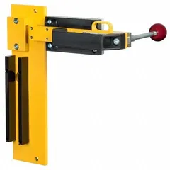 Door-bolt actuator for industrial safety applications, compatible with RFID actuator technology. Designed for right-hand door opening, includes a doorstop and an escape lever.